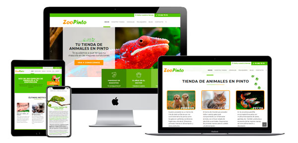 Diseño Web Tienda de Animales
